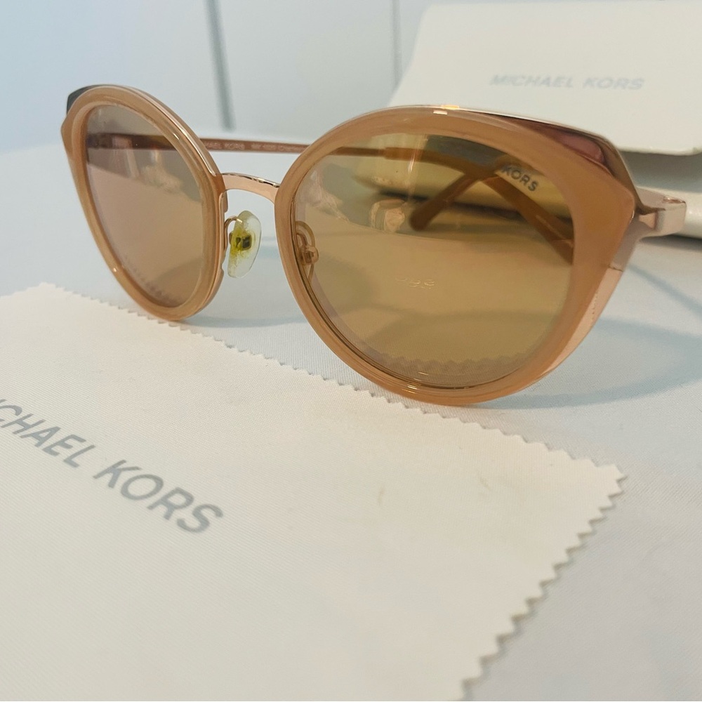 Michael Kors Rose Gold Charleston Sunglasses